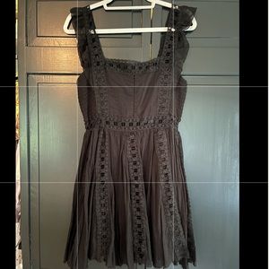 Free people black cutout dress